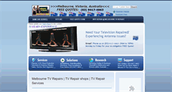 Desktop Screenshot of melbournetvrepair.com